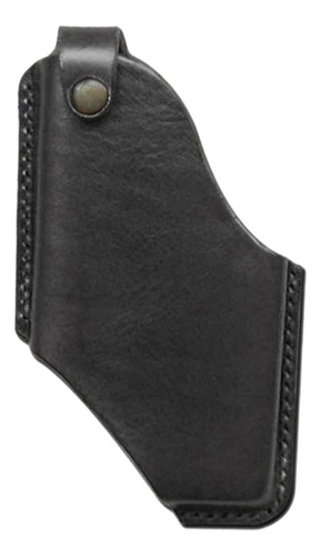 Pistolera De Cuero Del Teléfono De La Pu, Negro 17cmx10cm