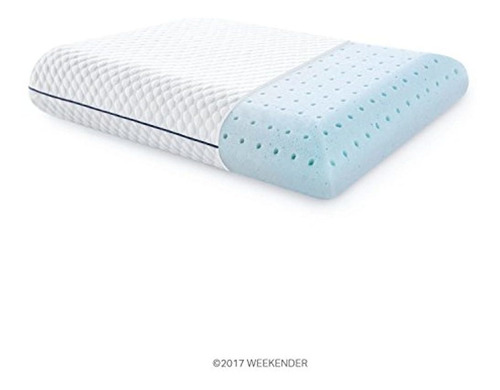 Almohada De Espuma Con Memoria De Gel Ventilada Weekender - 