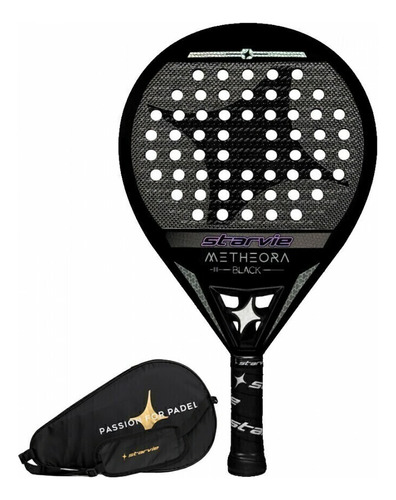 Paleta Starvie Padel Metheora Black Carbono Limited Edition