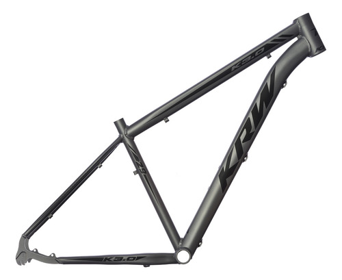 Bicicleta Aro 29 Krw Alumínio 24 Vel Freio A Disco X52 Cor Grafite/Preto Fosco