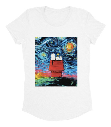 Playera Snoopy Van Gogh 3 