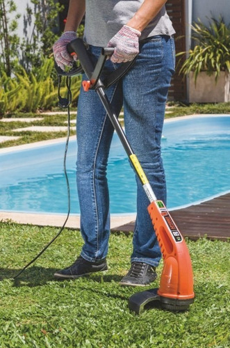 Imagen 5 de 10 de Bordeadora Tramontina Ap1000t 1000w Color Naranja Y Negro 22