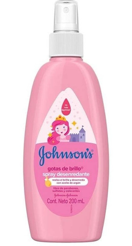 Johnsons Baby Gotas De Brillo Desenredante 200ml