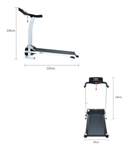 Imagen 3 de 10 de Caminador Eléctrico Plegable 1.5hp Regulable Pulso Crazyfit