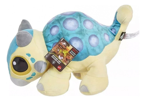 A Peluche De Dinosaurio Ankylosaurus Bumpy Jurassic World