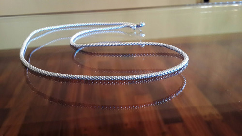 Cadena Modelo Chino En Plata Italiana 925