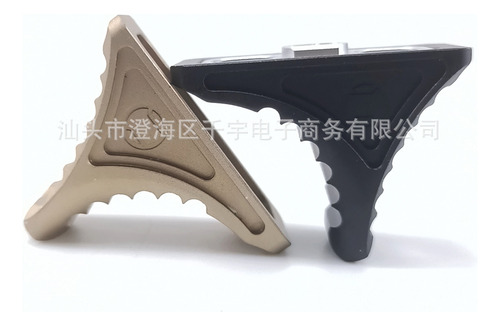 Mini Empuñadura Triangular Aluminio Para Maquetas