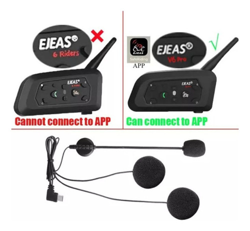 Pa Auriculares, Micrófono Y Accesorios I Tipo C V6 Pro