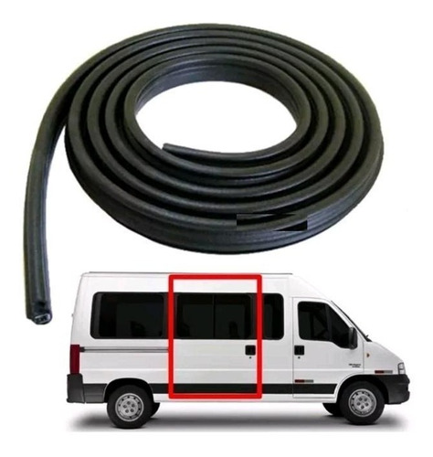 Imagen 1 de 1 de Burlete De Puerta Lateral Boxer Jumper Ducato Techo Alto
