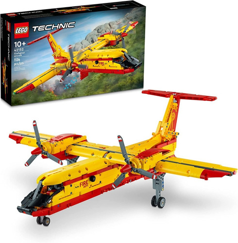 Lego Technic 42152 Avión De Bomberos