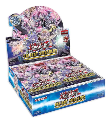 Yu-Gi-Oh Rompedores Valientes Booster Box Con 24 Sobres Idioma Español Na