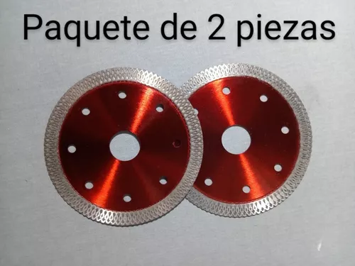 2 Discos De Diamante Corte Ultra Fino Para Mármol Y Granito