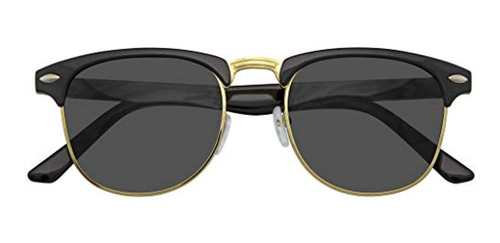 Emblem Eyewear - Premium Half Frame Horn