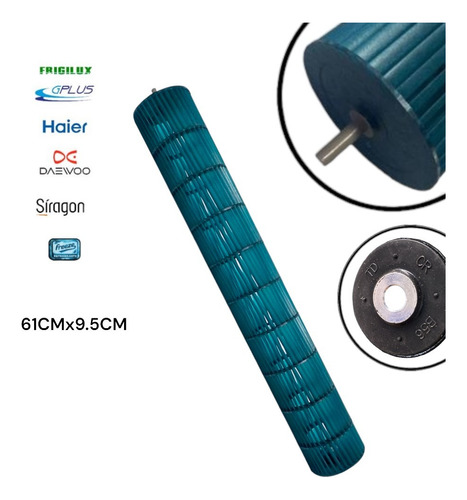 Turbina Aire Acondicionado Split 61 Cm X 95mm Bi