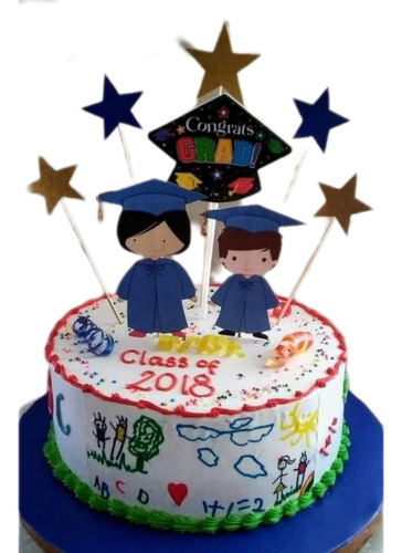 Torta Egresados Jardin, Primaria Y Secundaria