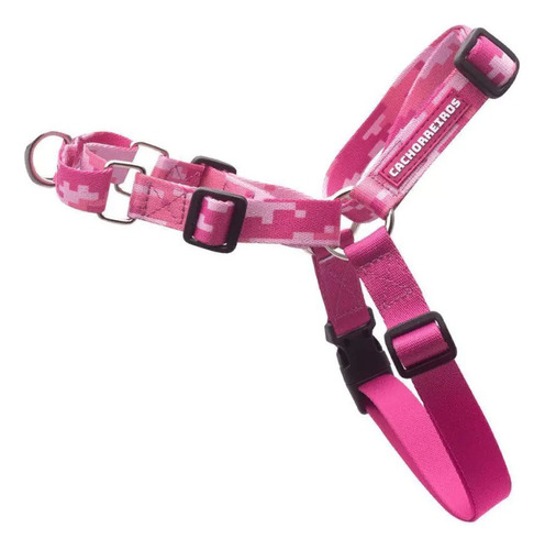 Arnes Antitirones Camuflage Rosa Talle S - Cachorreiros
