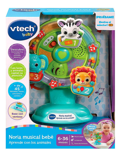 Noria Musical Bebe Aprende Con Los Animales