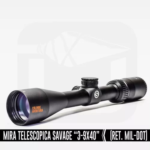 Mira Telescópica Savage 3-9x40 Hunter Class Mil-Dot - Colihue Aventura