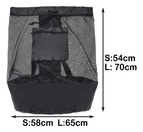 Bolsa De Malla Para Pelota De Fútbol, Bolsa De 70cmx65cm