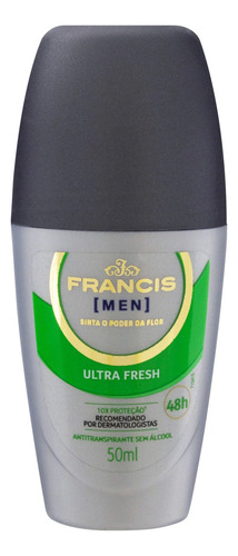 Antitranspirante Roll-On Ultra Fresh Francis Men 50ml