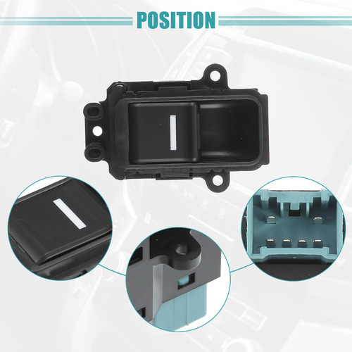 Interruptor Control Maestro Vidrio Para Honda Accord Odyssey
