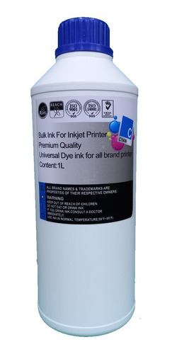 1 Litro Tinta Generica Para Marca Hp Epson Brothe Canon