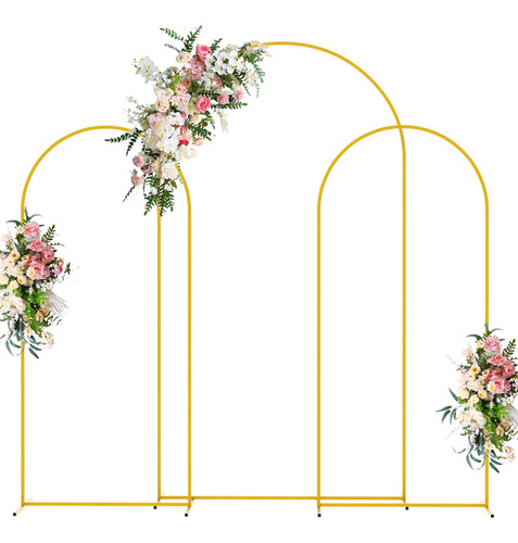 Soporte De Fondo De Arco De Boda (7.2ft, 6ft, 6ft) Jueg...