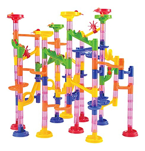 Juego De Construcción Compacto Marble Run De Joyin, 196 Piez