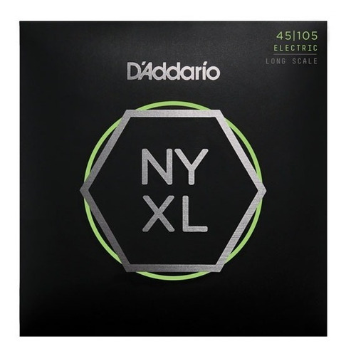 Daddario Nyxl45105 Encordado Bajo 4 Cuerdas 045 105