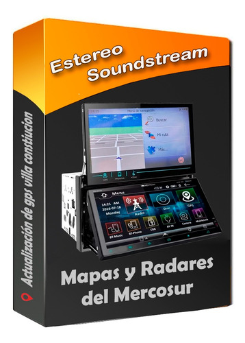 Actualizacion Gps Estereo Soundstream Igo Mapas Mercosur