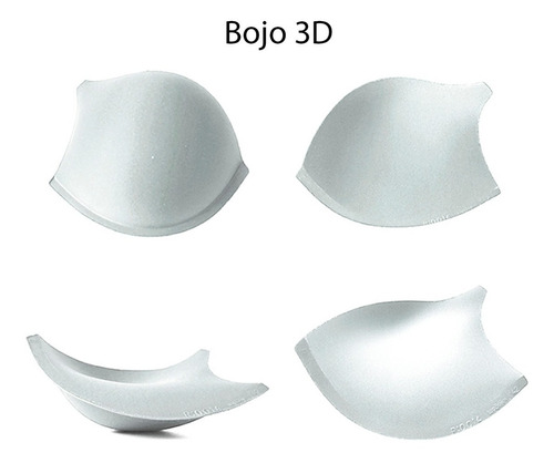 Sutiã Do Biquíni Turbo -3d - Aumenta De 2 A 3 Vezes Cor Lisa