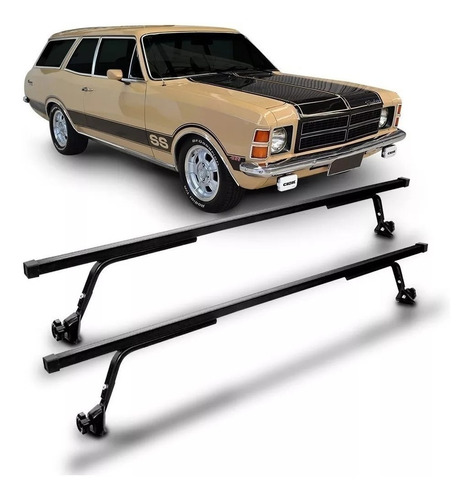 Rack De Teto Travessa Bagageiro Gm Caravan 1975 A 1992 - 900