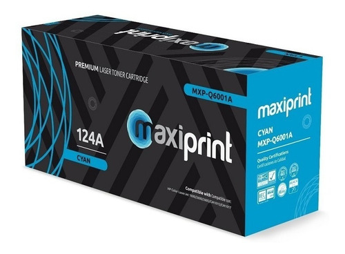 Toner Hp Compatible Q6001 Maxiprint Cyan