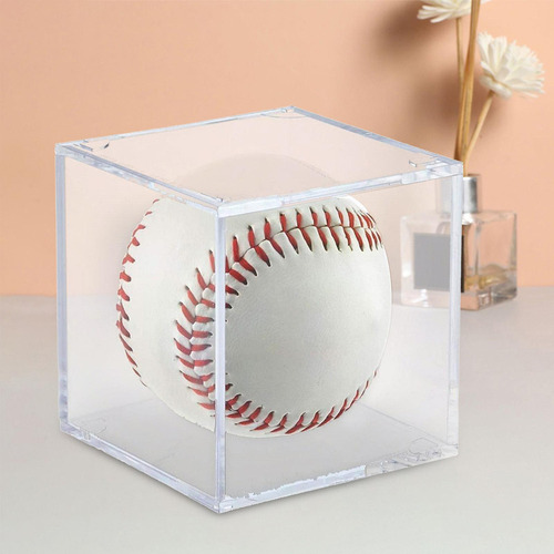 ' Caja De Béisbol De Acrílico Transparente A Prueba De