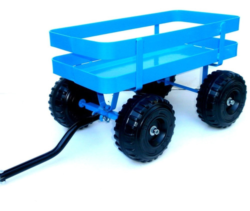 Carro Multiuso Para Jardineria Leña Juguetes Wagon Carrito