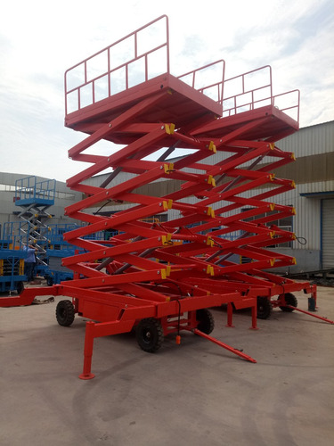 Tijera Nueva Plataforma Elevacion Hidraulica 15,6m 500kg