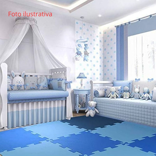 Tatame Infantil Make+ 100x100cm 20mm 4 Peças 1m