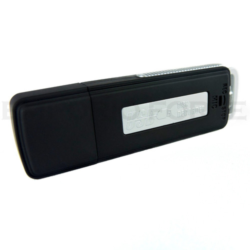 Pendrive Gravador De Voz Mini 8gb Microfone Melhor Audio