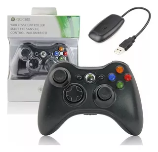 Mando inalámbrico Anzu compatible con Xbox 360/PS3/PC, color negro