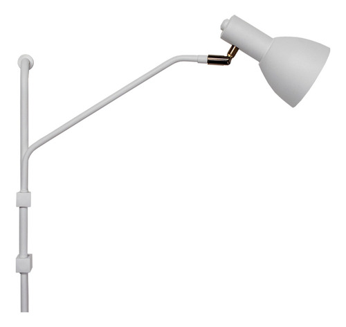 Arandela Roma Braccio Com Interruptor Cor Branco 110v 220v