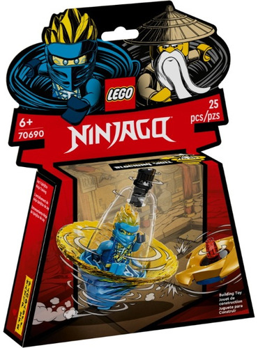 Kit Lego Ninjago Entrenamiento Ninja Spinjitzu De Jay 70690