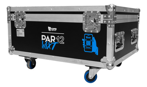 Par Led Superbright Par12 Wixt Recargables Rgbw+uv 6 Piezas