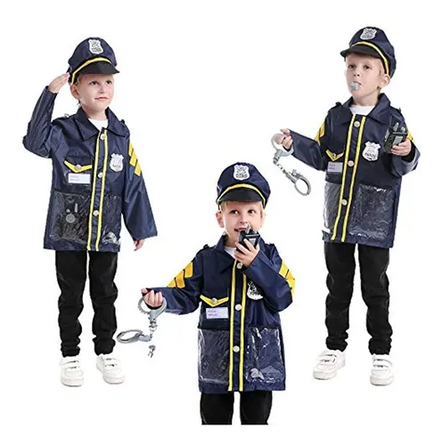 Juego De 5 Juegos De Rol Para Niños Policía Ingeniero