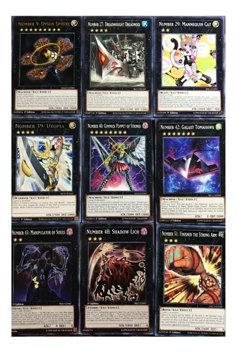 Set Combo Numbers Xyz Yu-gi-oh! Original Konami