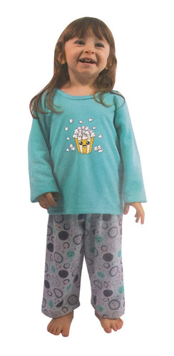 Pijama Infantil Menina Inverno Flanelado Formosa 2 A 8 Anos