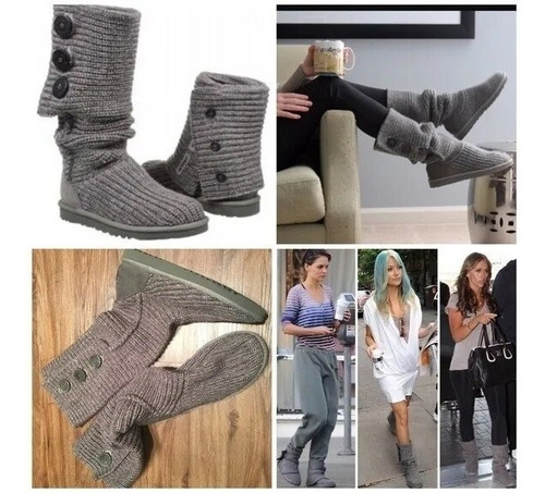 Ugg Cardy Australia Botas Uggmanuel Talla Usa 6 - 37 (Usado)