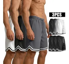 Short Deportivo Baloncesto Hombre 3 Pzas