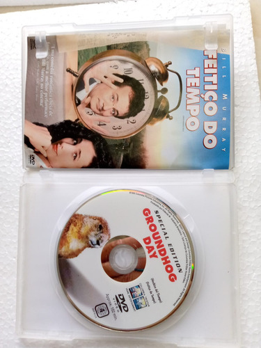 Dvd Feitiço Do Tempo, Edição Com Making Of, Encarte Int Novo