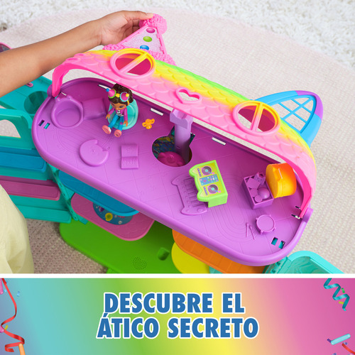 Casa De Muñecas, Casa De Tazas Festiva De 15 Colores, Multic