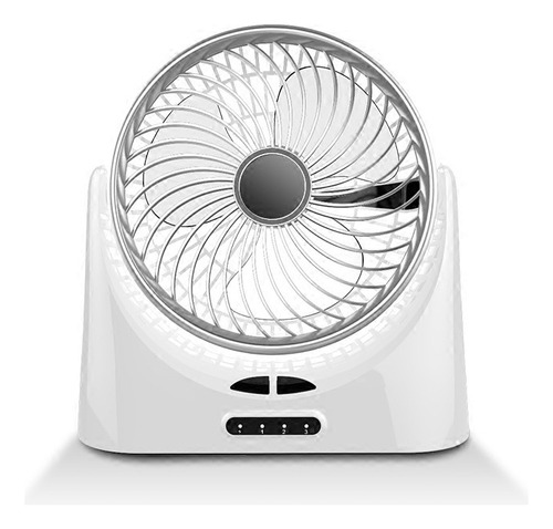 Mini Ventilador Usb Con Circulación De Aire Recargable Portá